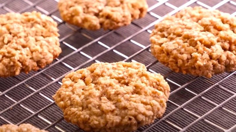 Receta de galletas de Quaker chilenas