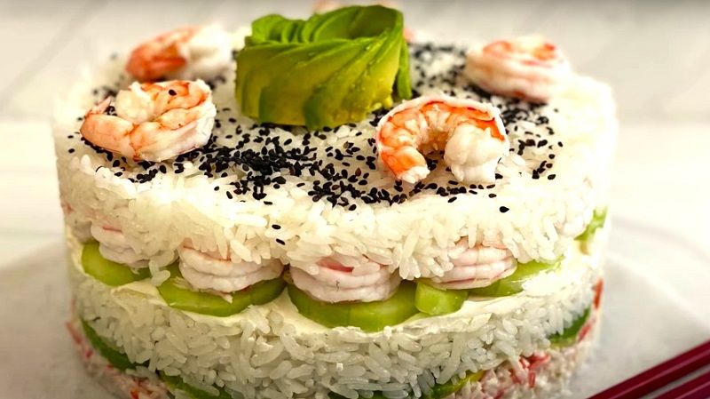 Receta de torta de sushi - RECETAS CHILENAS ?【 2023 】?️